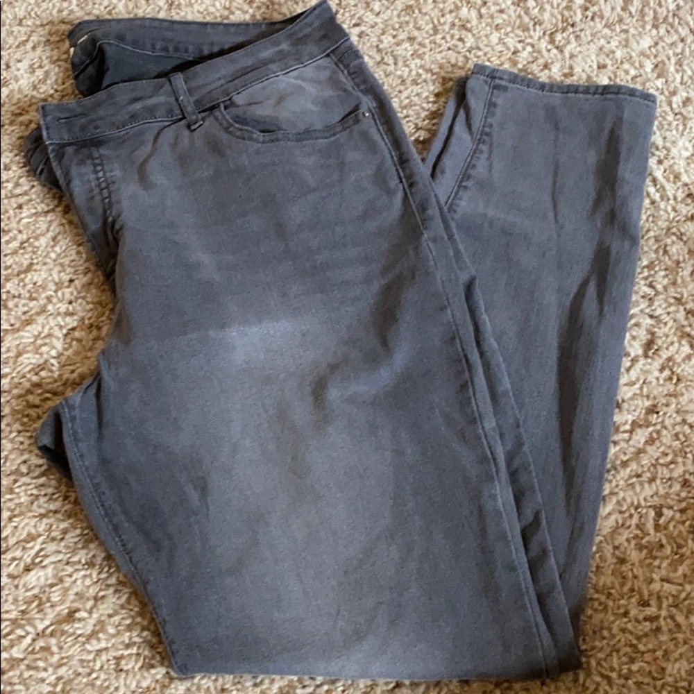 Gray denim